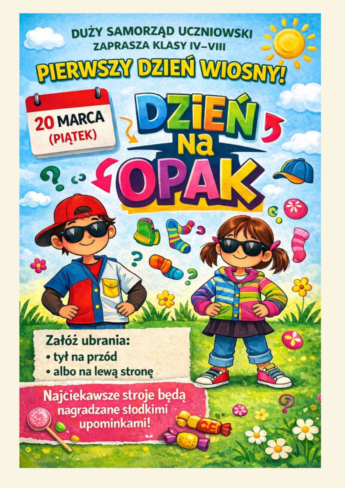 Pierwszy Dzień Wiosny w naszej szkole!